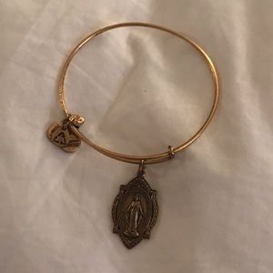 Gold Alex and Ani Bangle